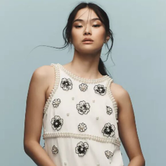 Host Pick: Brand New Maeve 3D Embellished Shift Mini Dress - Picture 4 of 14